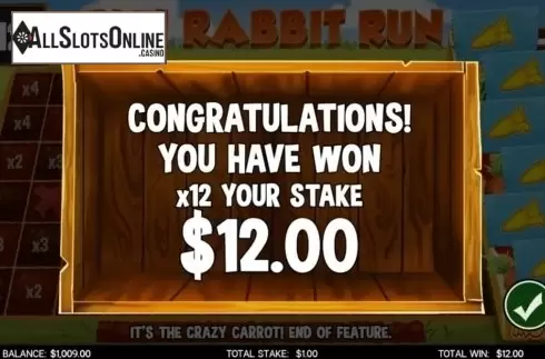 Total Win. Crazy Veg from CORE Gaming