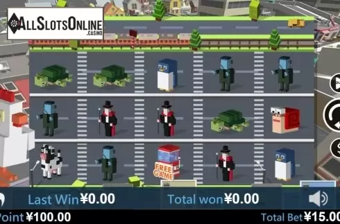 Reel Screen. Crossy Road from Virtual Tech