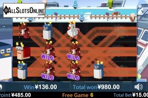 Free Spins 2. Crossy Road from Virtual Tech