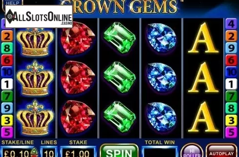 Screen 3. Crown Gems Hi Roller from Barcrest