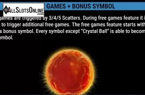 Paytable 3. Crystal Ball GDN from Gamomat
