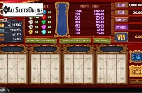 Reel Screen. Crystal Hi Lo from GAMING1