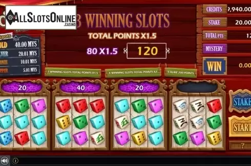Win Screen 2. Crystal Hi Lo from GAMING1