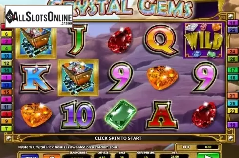 Reels. Crystal Gems from 2by2 Gaming