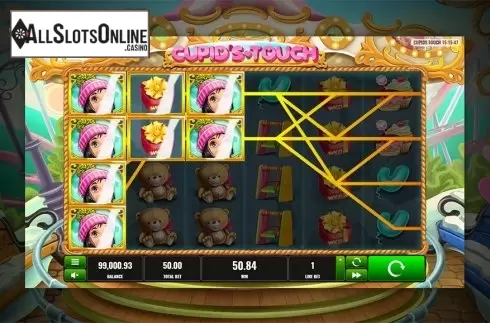 Paytable . Cupid's Touch from Playreels