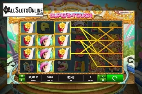 Paytable 2. Cupid's Touch from Playreels