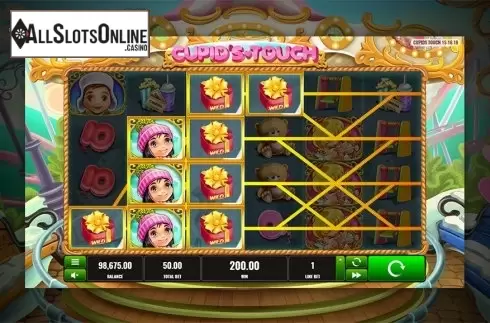 Paytable 5. Cupid's Touch from Playreels