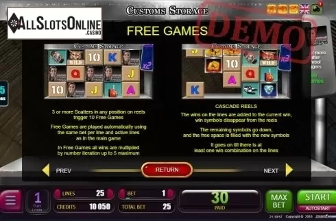 Free Games. Customs Storage from Belatra Games