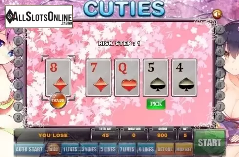 Gamble game 2. Cuties from GameX