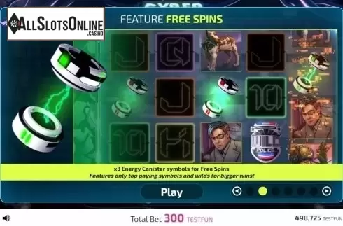 Features 2. Cyber Hunter 2080 from FunFair
