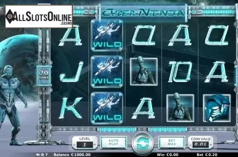 Screen 1. Cyber Ninja from Join Games