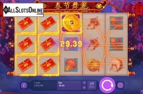 Screen 2. Dancing Dragon Spring Festival from Playson