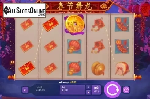 Screen 3. Dancing Dragon Spring Festival from Playson