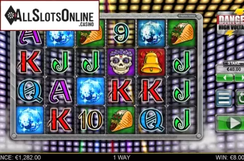 Screen 1. Danger High Voltage from Big Time Gaming