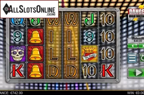 Screen 4. Danger High Voltage from Big Time Gaming