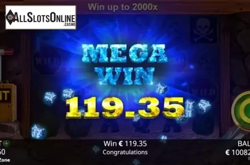 Mega Win. Danger Zone from Booming Games