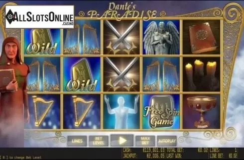 Game reels. Dante's Paradise HD from World Match