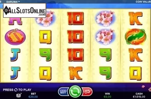 Reel Screen. Daruma from Betsson Group