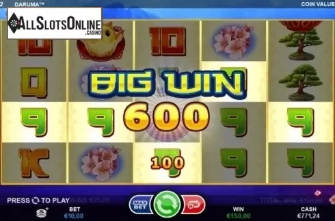 Big Win. Daruma from Betsson Group