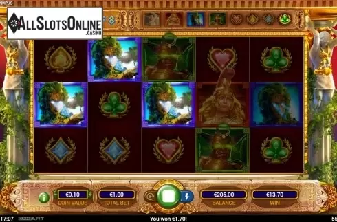 Win Screen 2. Dawn of Olympus from GameArt