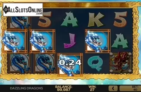 Game workflow 2. Dazzling Dragons from High 5 Games