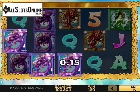 Game workflow 3. Dazzling Dragons from High 5 Games