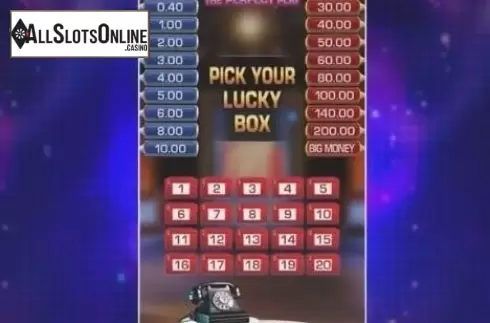 Pick Box. Deal or No Deal: The Perfect Play from Blueprint