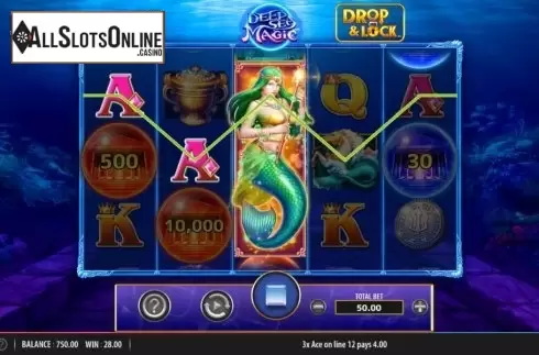 Win Screen 1. Deep Sea Magic from Shuffle Master