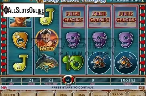 Screen3. Deep Water Fishing from Casino Technology