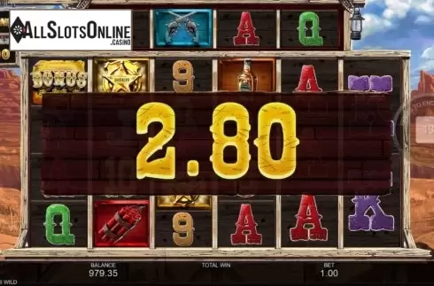 Win Screen 4. Desperados Wild Megaways from Inspired Gaming