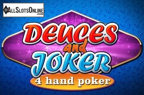 Deuces and Joker 4 Hand Poker