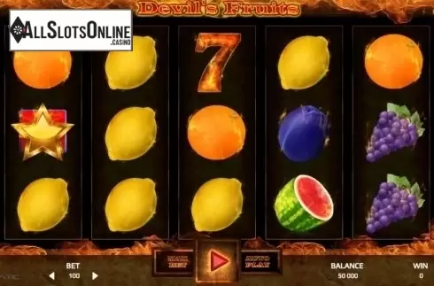 Reel Screen. Devils Fruits (Promatic Games) from Promatic Games