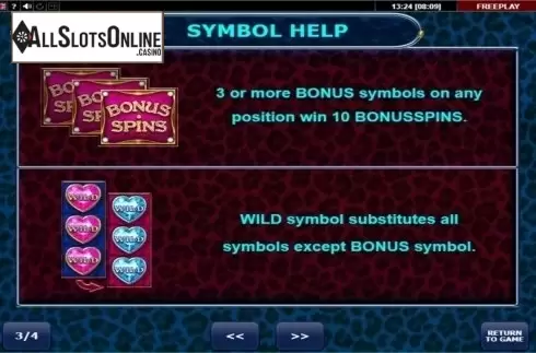 Screen4. Diamond Cats from Amatic Industries