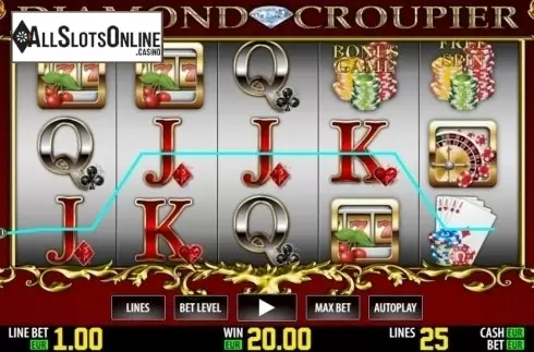 Win. Diamond Croupier HD from World Match