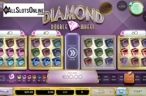Win Screen 2. Diamond Double Wheel from Air Dice