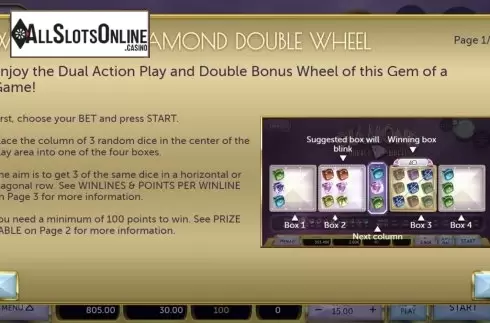 Info. Diamond Double Wheel from Air Dice