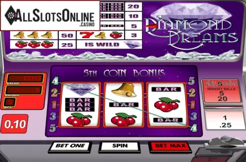 Reels 4. Diamond Dreams from Betsoft