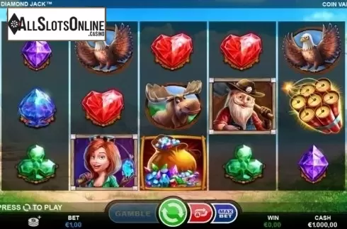 Reel Screen. Diamond Jack from Betsson Group