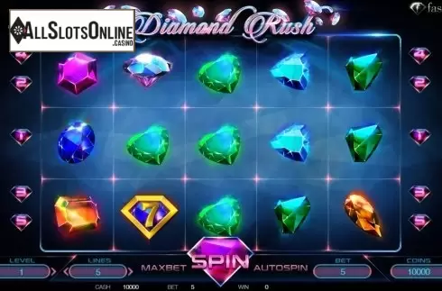 Reel Screen. Diamond Rush (BetConstruct) from BetConstruct