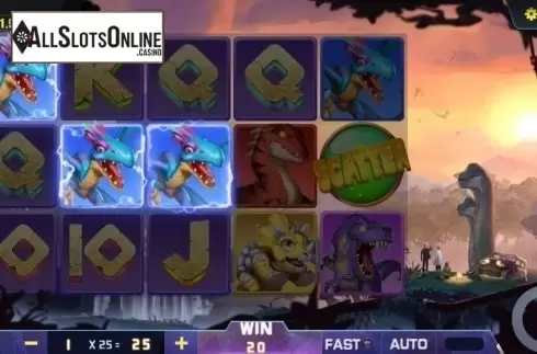 Win Screen. Dinosaur World from Dream Tech