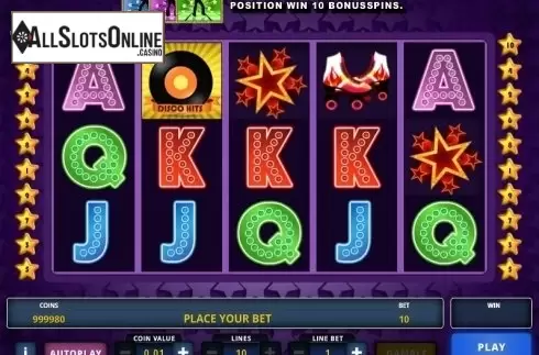 Screen 1. Disco Fever (Zeus Play) from Zeus Play