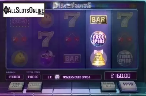 Screen7. Disco Fruits (Cayetano Gaming) from Cayetano Gaming
