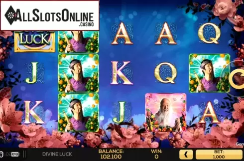 Play Screen 2. Divine Luck from High 5 Games