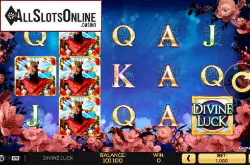 Play Screen 3. Divine Luck from High 5 Games