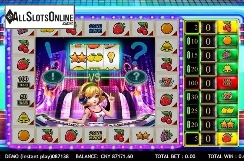 Reels screen. Dj Mario	 from Triple Profits Games