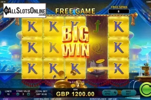 Free Spins 4. Djinns Treasure from Rocksalt Interactive