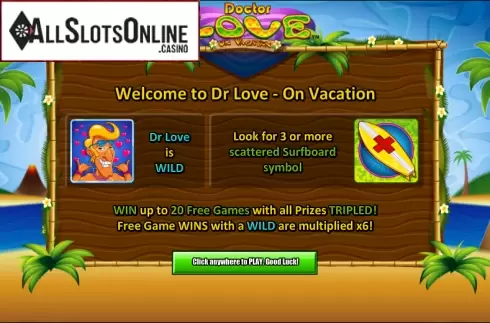 Game features. Doctor Love On Vacation from NextGen