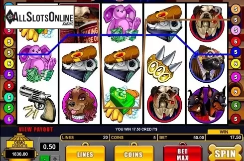Screen7. Dogfather from Microgaming