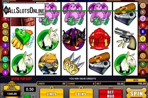 Screen8. Dogfather from Microgaming