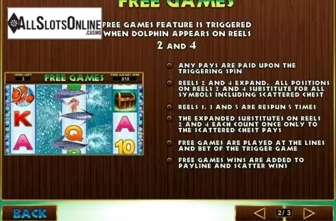 Screen4. Dolphin Reef from Playtech